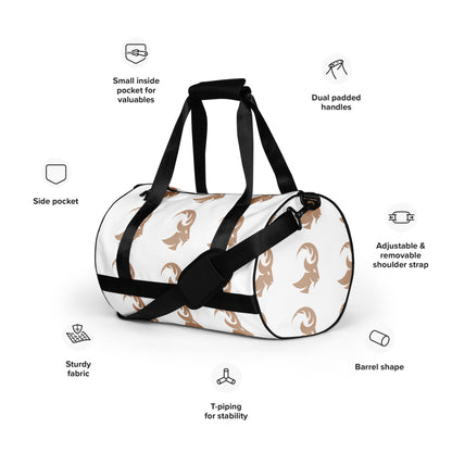 Massive gym bag (White)